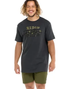 Eidon Finneus Fish Shirt - BLACK
