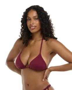Eidon Kali Slider D Cup Top - MULBERRY