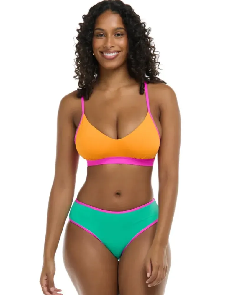 Eidon Madison D, DD, E & F Cup Top - BLISS (Mango)