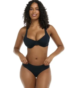 Eidon Maya D, DD, E & F Cup Top - BLACK LICORICE