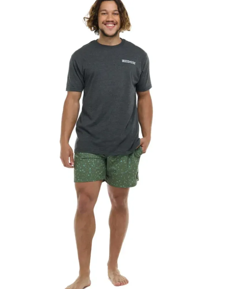 Eidon Tiny Sea Short - ARMY GREEN