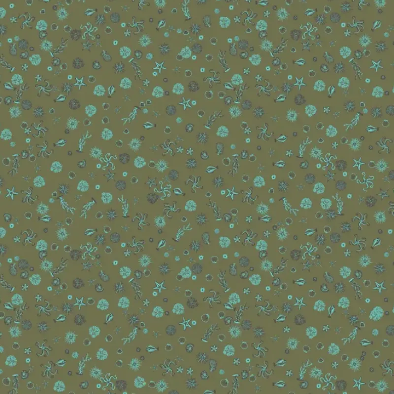 Eidon Tiny Sea Short - ARMY GREEN